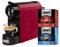 Bialetti Gioia, Macchina Caffè Espresso Incluse 32 Capsule, Funziona esclusivamente con Capsule, Rosso