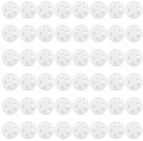 TiGog 50 stycken skallra att sy in i, pipande för att sy in, pipande skramla bollar, baby skallra att sy in, skallra bollar för hund, husdjur, babyleksaker, 24 mm