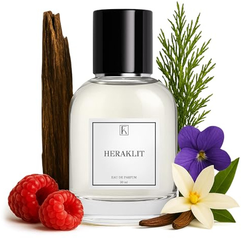 KAZAAR – HERAKLIT – 30ml – Eau de Parfum für Herren – Fruchtig-orientalisch mit Leder, Vanille & Oud – ideal für Abende im Frühling, Herbst & Winter – 20 % Duftöl für lange Haltbarkeit – Swiss Made