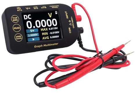 Fydun Tester Grafico Ad Alta Risoluzione Multimetro Fotovoltaico con Batteria Ricaricabile per i Minatori di Sistemi Fotovoltaici