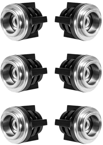 Lot de 6 clapets anti-retour en acier inoxydable pour modèles 280/380/55/580, pompes de nettoyeur haute pression, accessoires de nettoyage, clapets anti-retour de rechange