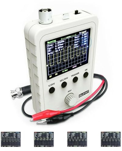 Opatiny DSO150 Assembled Digital Oscilloscope 1Ch 1Msps 2.4 TFT Display for Electronics Testing