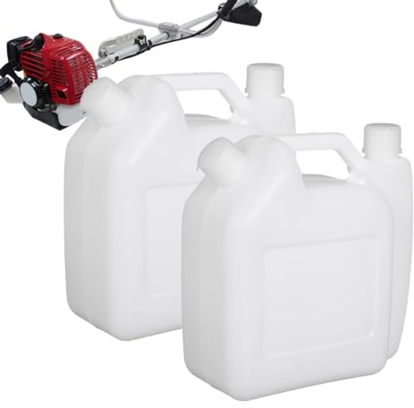 2PCS Fuels Mixing Container - 1.5L Double Mouth Mixing Bottle | 2 Strokes MixingBottles, Portable Fuels Petrol Oil Mix Pot, Petrol Oil MixingBottle ForFuels Mix For Chain Saw Brush Cutter