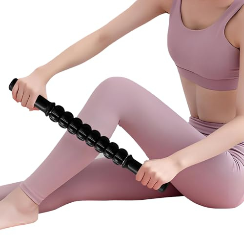 Rodillo de Masaje Masajeador Corporal Multifuncional Relajante | Rodillo Muscular Para Saltos Sentadillas Exterior Interior Gimnasio Entrenamiento