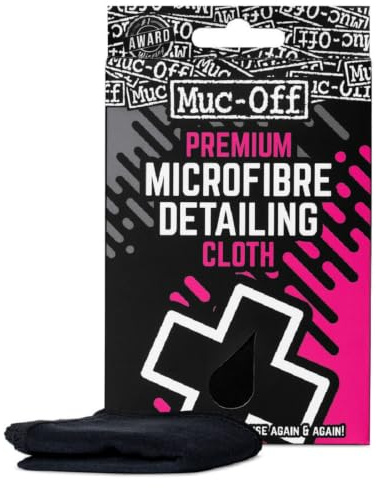 Muc-Off Premium Microfibre Helmet & Visor Cloth