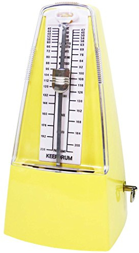 KEEPDRUM GMPL mechanisches Metronom (Yellow)