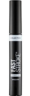 Collection Cosmetics Fast Stroke Defining Lash Mascara, Volumising and Curling, 9ml, Black