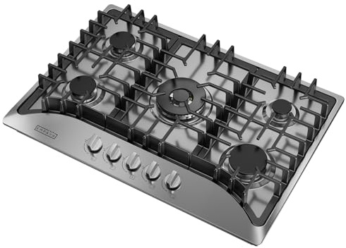 Empava 30 Built-in Gas Cooktop in Stainless Steel with 5 Burners 30XGC5B70C