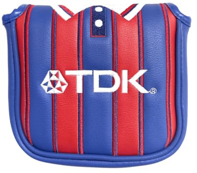 Caddy Club Golf – Crystal Palace Holmesdale Road Mallet putterskydd – klassiska fotbollsklubbdesigner – premium sömnad – flera designer