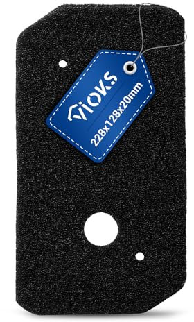 Bosch 12007650 - Filtro de espuma para secadora (228 x 128 mm)