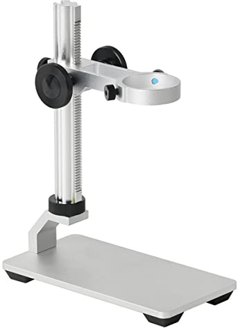 Mikroskop-Zubehör-Kit Al-Alloy-Stent tragbar USB Digital Electronic Microskop Universal Table Stand Mikroskopische Objektträger