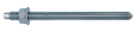 50x Remstaler ANKERSTANGE | M8 M10 M12 M16 M20 | Stahl verzinkt | -HÖCHSTE QUALITÄT- bester Preis (M12x160)