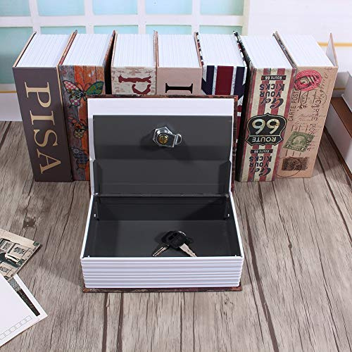 Coffre-Fort de Livre, Boîte de Dictionnaire de Bijoux d'argent Comptant de Boîte Serrure (Type d'amour) Dictionnaire Livre Secret Coffre-Fort sécurité (Type Amour)
