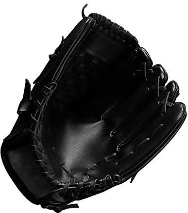 Toddmomy 1stück Dicke Infield Handschuh Für Baseball Und Softball Pu Material Geeignet Für Junge Mädchen Und Erwachsene Für Anfänger Im Sport Schwarz