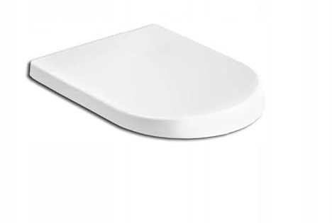 Ramm Toilettensitz kompatibel mit Roca Nexo WC Sitz aus antibakteriellem Duroplast, Toilettendeckel mit Absenkautomatik Soft Close