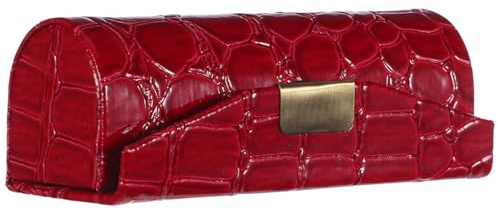 POPETPOP Lipstick Case with Mirror Portable Lipstick Holder for Purse Compact Storage for Lip Gloss Craftsmanship for Travel