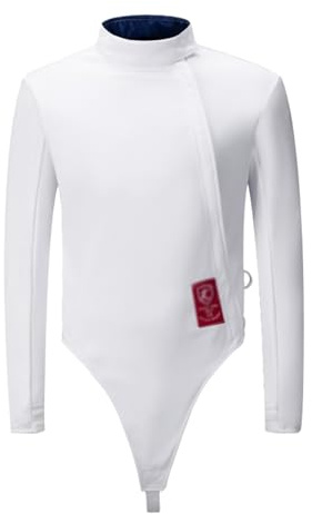 DJJYCTNM Fechtjacke – Schutzanzug für Fechtausrüstung, 350N-Folien-Degensäbel-Fechtausrüstungskostüm für Männliche und Weibliche Fechter (Color : Right Hand, Size : 50#)