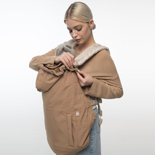 Love & Carry All-season babywearing cover - (Sand)