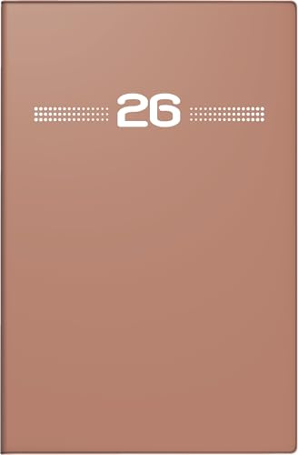 rido/idé Taschenkalender Mod. partner/Industrie I 2026 | A7, Kunststoff, caramel