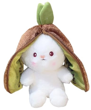 Générique Animal en Peluche Lapin -Animal en Peluche de Pâques - Fruit Lapin Lapin de pâques Animal en Peluche Pitaya Ananas pastèque Kiwi Fruit Lapin Oreiller en Peluche Jouet pour garçons Filles