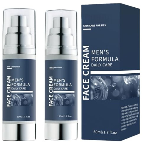 Crema anti-età 6 in 1 per uomo, idratante viso per uomo, riduce le rughe, nutre la pelle, cura quotidiana della pelle