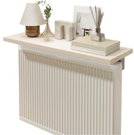 TapferBahn Tablette De Radiateur en Bois,Etagere Radiateur,éTagèRe Flottante,Etagere Moderne Anti-FuméE Et Anti PoussièRe,DéCoration,Rangement,pour Couloir