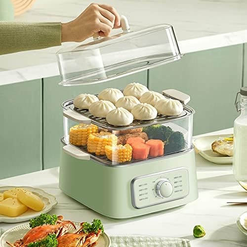 Electric Egg Cooker - Hard Boiled, Soft Poached, Scrambled Eggs, Omelets - 14 Egg Capacity, Rapid Boiler & Poacher, Single and Double Layer Cooking