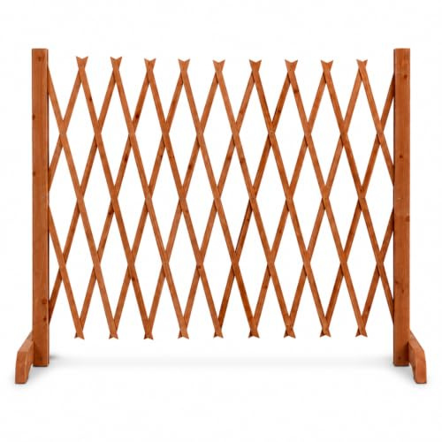TERRE JARDIN Barriere Schutzgitter Ausziehbar 120 cm Höhe 190 cm Breite
