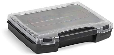 Bosch Sortimo i-Boxx 72 in schwarz Werkzeugkoffer Set | Innovatives Transportsystem | Bosch Werkzeugkoffer Größe Leer | Kompatibel mit L-Boxx