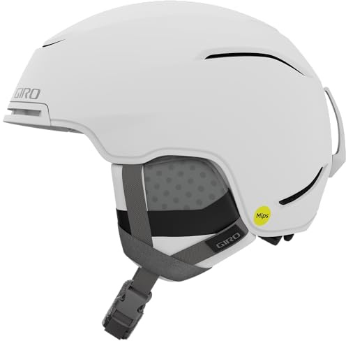 Giro Terra MIPS Casco de esquí/Snow, Mujer, Matte White, 55.5-59 cm
