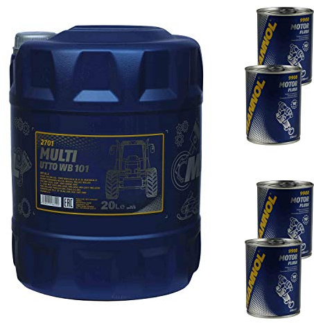 Olio motore MANNOL Multi UTTO WB 101 API GL-4 4 x Motore Lavaggio 20 l