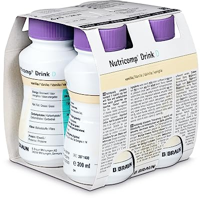 Nutricomp Drink D Vanille Trinknahrung, 24 x 200 ml