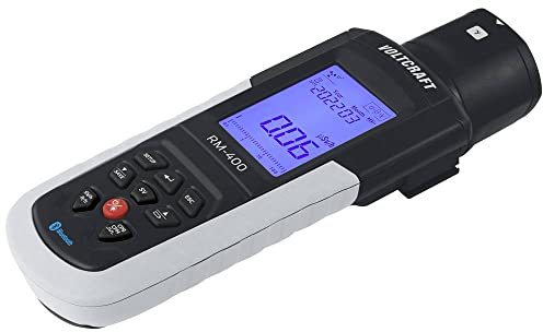 Compteur Geiger VOLTCRAFT RM-400 Radiation: Alpha, Beta, Gamma, Rayons X signal sonore d'avertissement, avec logiciel d