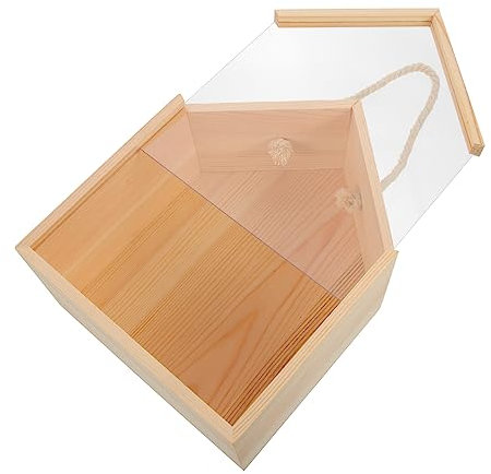 HEMOTON Holzbox Als Geschenkbox Für Schokolade Hochzeitstüten Junggesellinnenabschiedsgeschenke Party-süßigkeitenboxen Gastgeschenkboxen