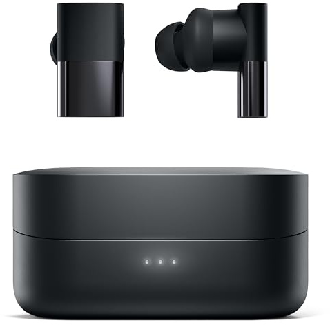 Status Between 3ANC Onyx True Active Noise Cancelling Wireless Earbuds - Black iPhone & Android ANC in Ear Buds, Charging Case, Built-in 6 Microphones, 8H Playtime, Bluetooth 5.2, IPX5