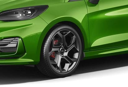 Original Ford Fiesta 2021-Aktuell Leichtmetallrad 18 5-Speichen-Y-Design, Magnetite, glanzgedreht