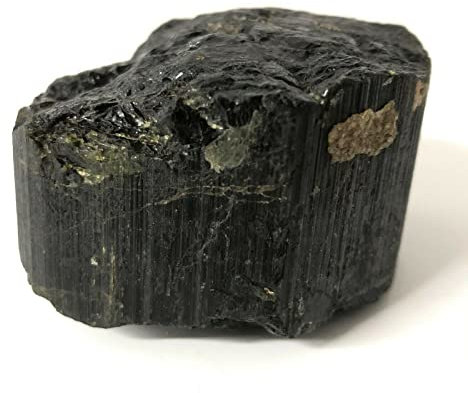 CZAOINCU Pierre minérale de 200g-250g Pierre précieuse de Cristal de Tourmaline Noire Naturelle Spécimen Brut Balance Décoration de Pierres précieuses Collecte à Domicile