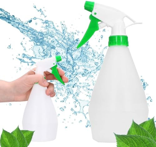 PARENCE.- Pulverizador Manual - Spray de Jardín 750ml - Spray con Boquilla Ajustable 25x10cm - Color Aleatorio