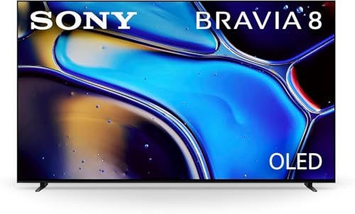 Sony - 77 Class BRAVIA 8 OLED 4K UHD Smart Google TV (2024)
