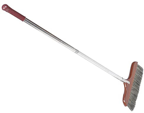 FRCOLOR Scopa Lunga per Interni Scopa da Cucina Setole Morbide Strumento di Pulizia per Pavimenti in Leggero e Facile da Trasportare