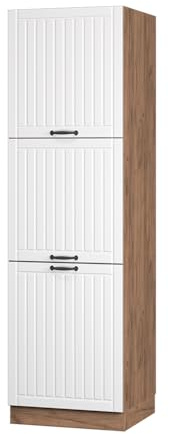 Vicco Meuble pour Four Fame-Line, Blanc Campagne, 60cm, à Combiner avec d'autres modules de la série Fame-Line