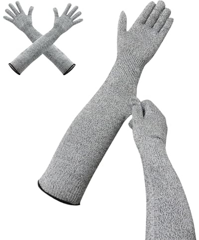 Générique Gants de Jardinage Longs - Gants Femmes Résistants aux Épines pour Taille des Rosiers - Équipement Protecteur Respirant Pour Couper Désherber Récolter