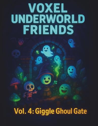 VOXEL UNDERWORLD FRIENDS: Vol. 4: Giggle Ghoul Gate • Grid Notebook