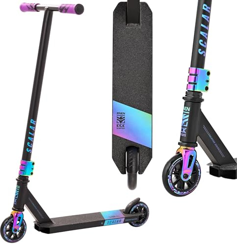 RAVEN Scooter Stunt Tricks Roller Kickscooter für Kinder Erwachsene |100mm PP+ PU Räder | ABEC-7 Kugellager
