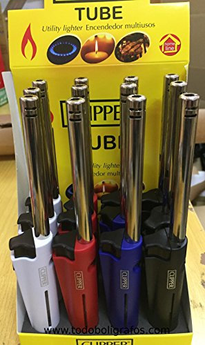12 Mecheros Cocina Clipper tube. Colores