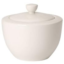 Villeroy & Boch 10-4153-0960 Sucrier/Boîte à Marmelade 0,3 L Porcelaine Blanc 12 x 11 x 9 cm 1 sucrier/boîte