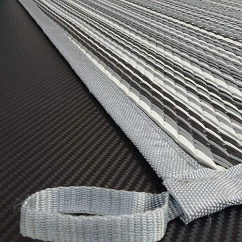 Schlauchland Zeltteppich ** odooro WAVETEX Stripe 2,7m x 3m *** VIELE GRÖSSEN + Farben ** Camping Matte Wohnwagen 450 g/m² Outdoor Teppich Vorzelt Teppich Garten Spieldecke