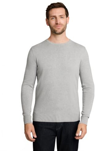 TOM TAILOR Herren 1012976 Basic Strickpullover Mit Crewneck, 19214 - Dawn Pink, XL EU