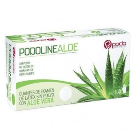 MAIMED CAJA 100 GUANTES LATEX ALOE VERA TALLA XS SIN POLVO