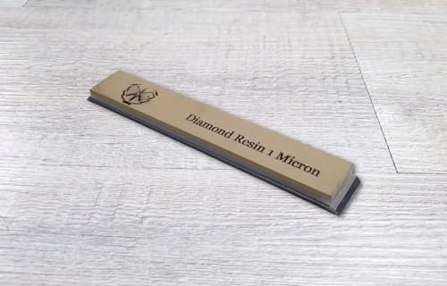 Jende 1x6 Resin Diamond Sharpening Stone for Edge Pro, Hapstone, TSProf, Jende JIGS for Knives (1 Micron (15,000 Grit))